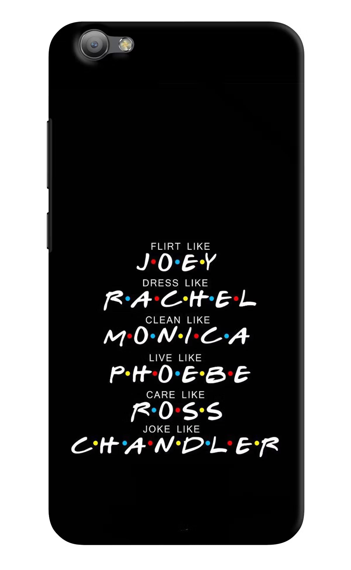 FRIENDS Character Vivo V5/V5s Hard Case Back Cover by Casekaro