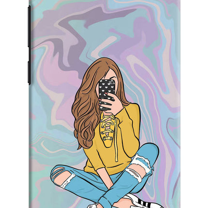 Selfie Girl Vivo V5/V5s Hard Case Back Cover by Casekaro