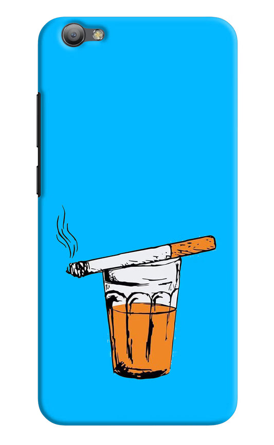 Chai Sutta Vivo V5/V5s Hard Case Back Cover by Casekaro