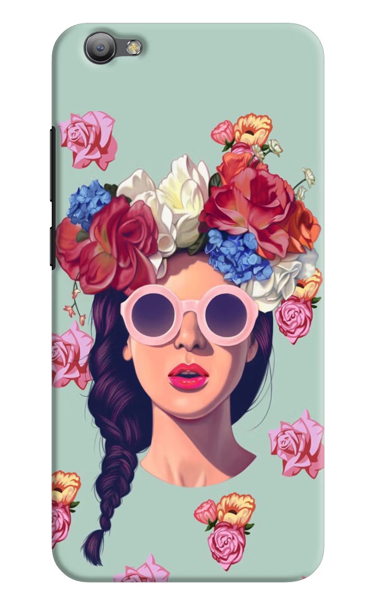 Pretty Girl Vivo V5/V5s Hard Case Back Cover by Casekaro