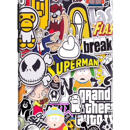 Sticker Bomb Vivo V5/V5s Hard Case Back Cover by Casekaro