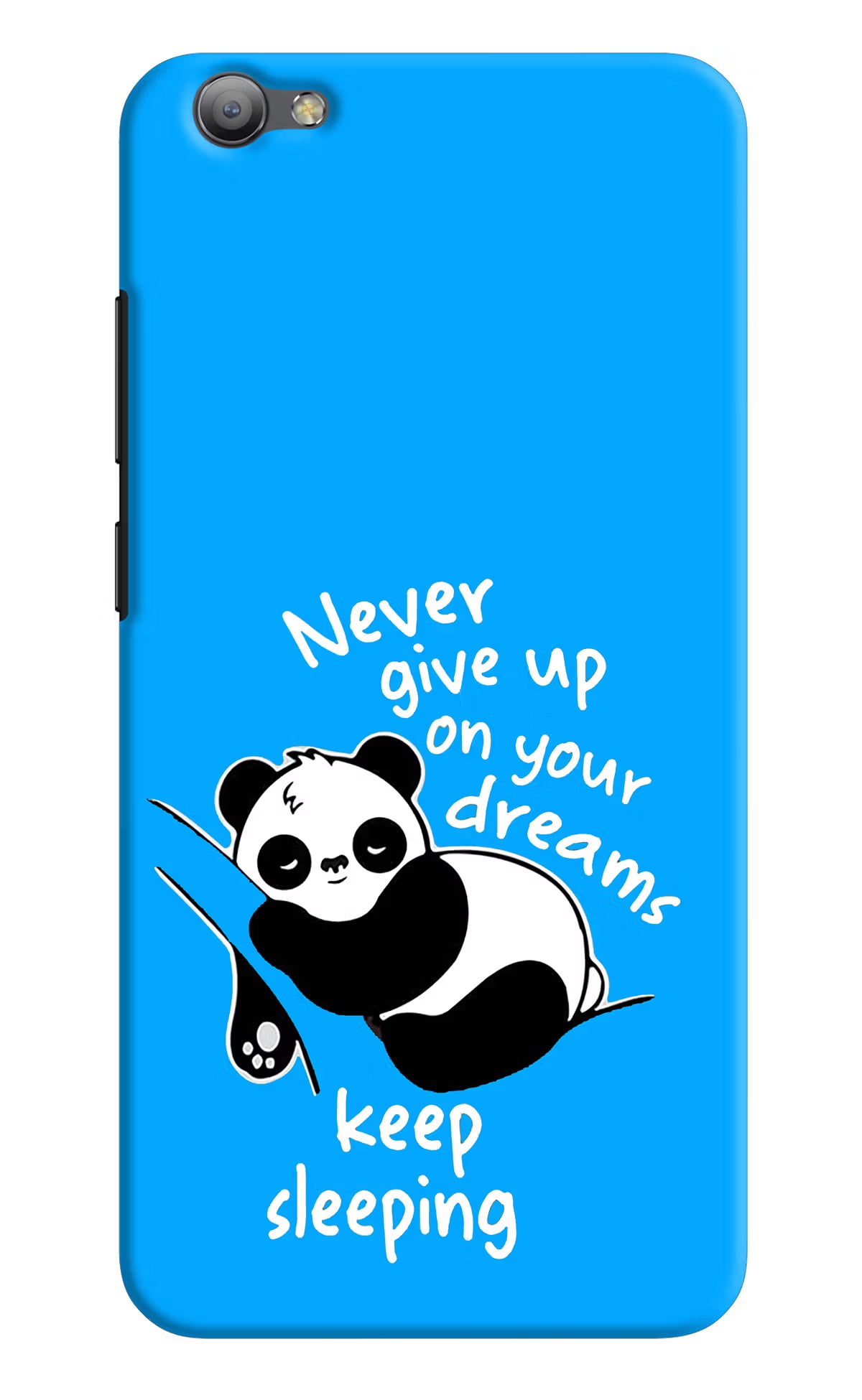 Keep Sleeping Vivo V5/V5s Hard Case Back Cover by Casekaro