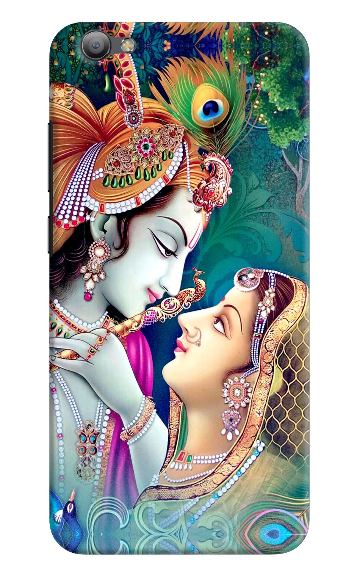 Lord Radha Krishna Vivo V5/V5s Hard Case Back Cover by Casekaro