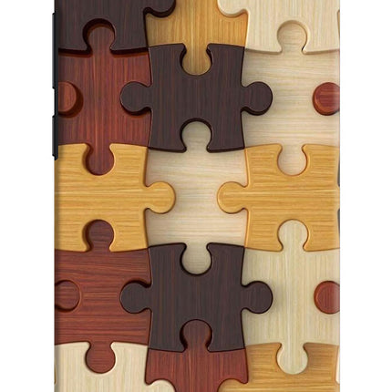 Wooden Puzzle Vivo V5/V5s Hard Case Back Cover by Casekaro