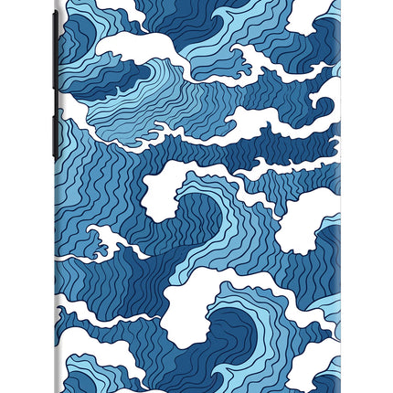 Blue Waves Vivo V5/V5s Hard Case Back Cover by Casekaro