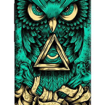 Green Owl Vivo V5/V5s Hard Case Back Cover by Casekaro