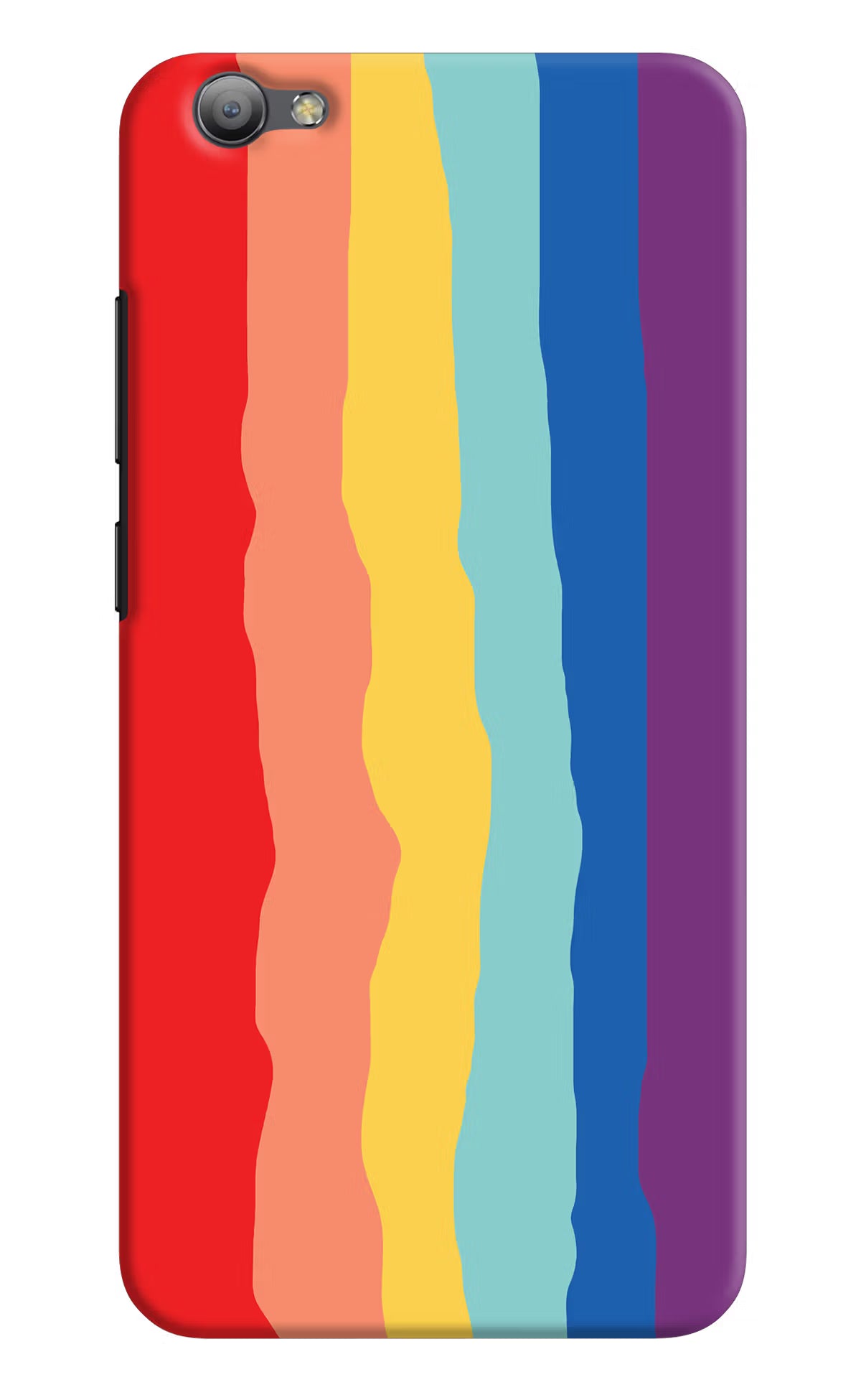 Rainbow Vivo V5/V5s Hard Case Back Cover by Casekaro