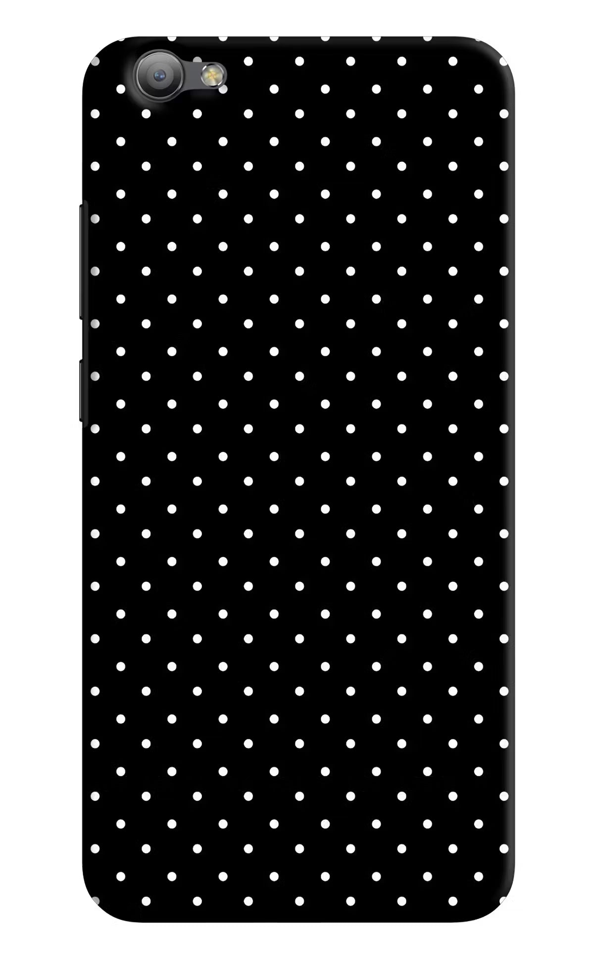 White Dots Vivo V5/V5s Hard Case Back Cover by Casekaro