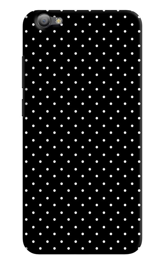 White Dots Vivo V5/V5s Hard Case Back Cover by Casekaro