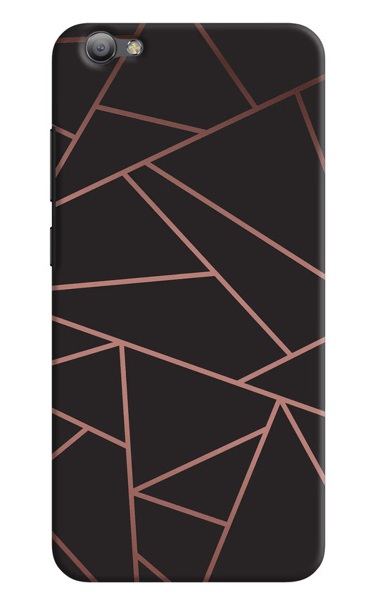 Geometric Pattern Vivo V5/V5s Hard Case Back Cover by Casekaro