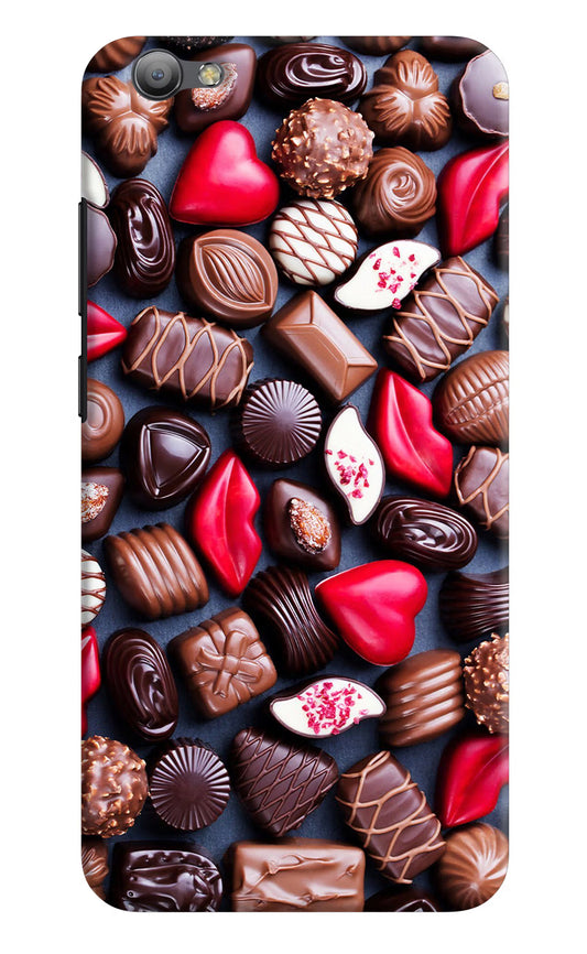 Chocolates Vivo V5/V5s Hard Case Back Cover by Casekaro