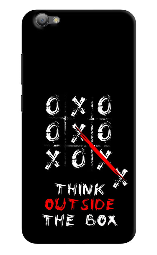 Think out of the BOX Vivo V5/V5s Hard Case Back Cover by Casekaro