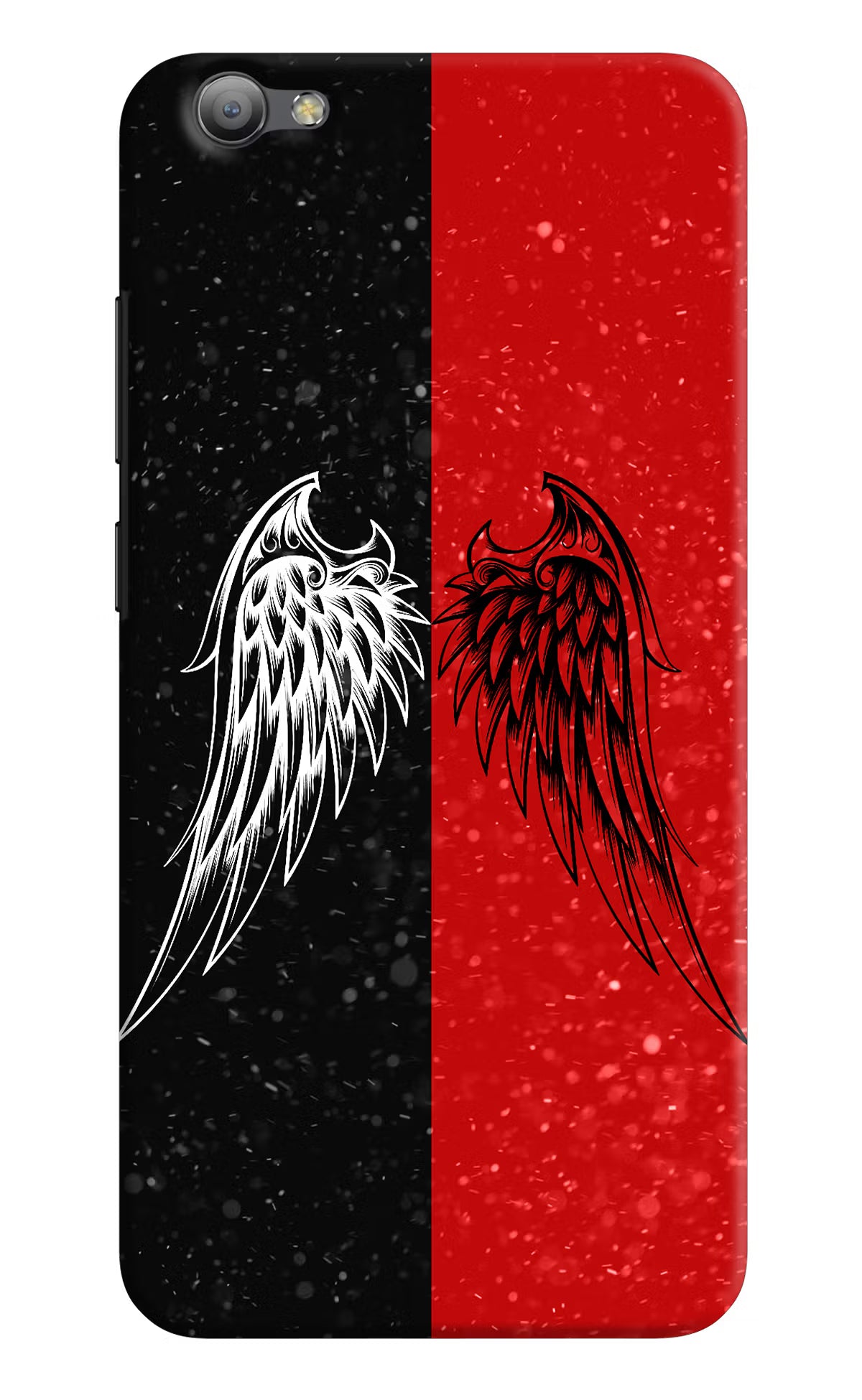 Wings Vivo V5/V5s Hard Case Back Cover by Casekaro