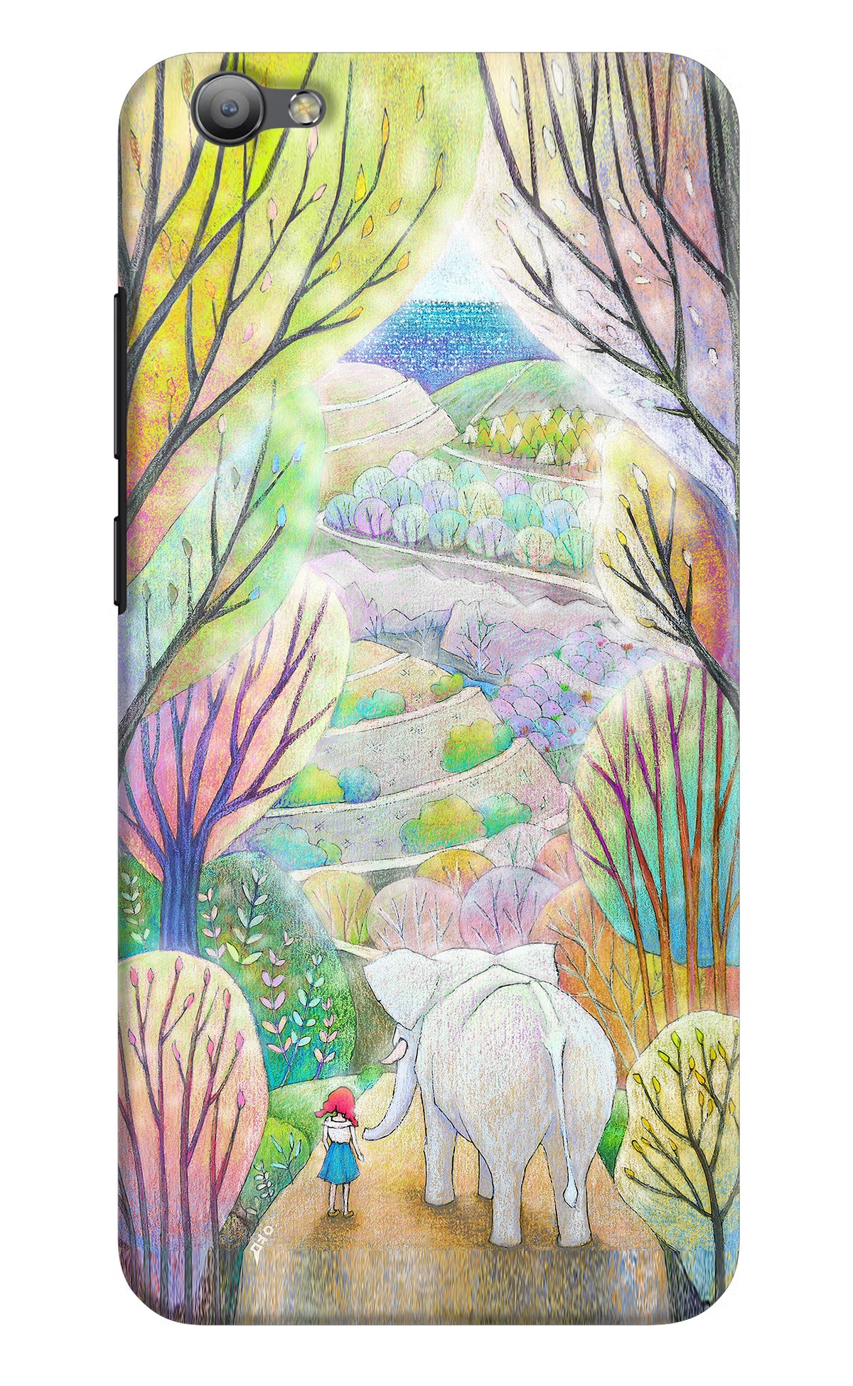 Nature Painting Vivo V5/V5s Hard Case Back Cover by Casekaro