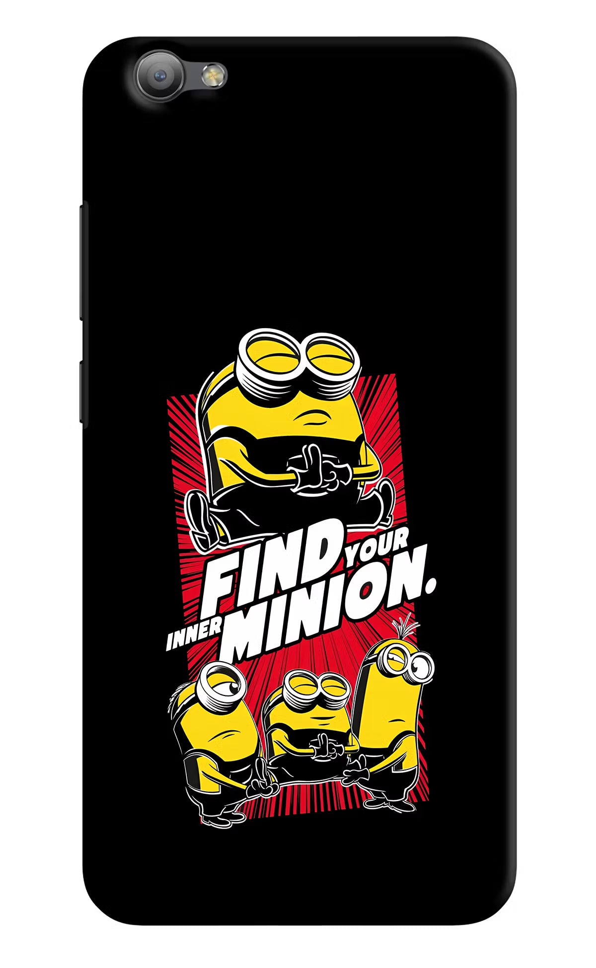 Find your inner Minion Vivo V5/V5s Hard Case Back Cover by Casekaro