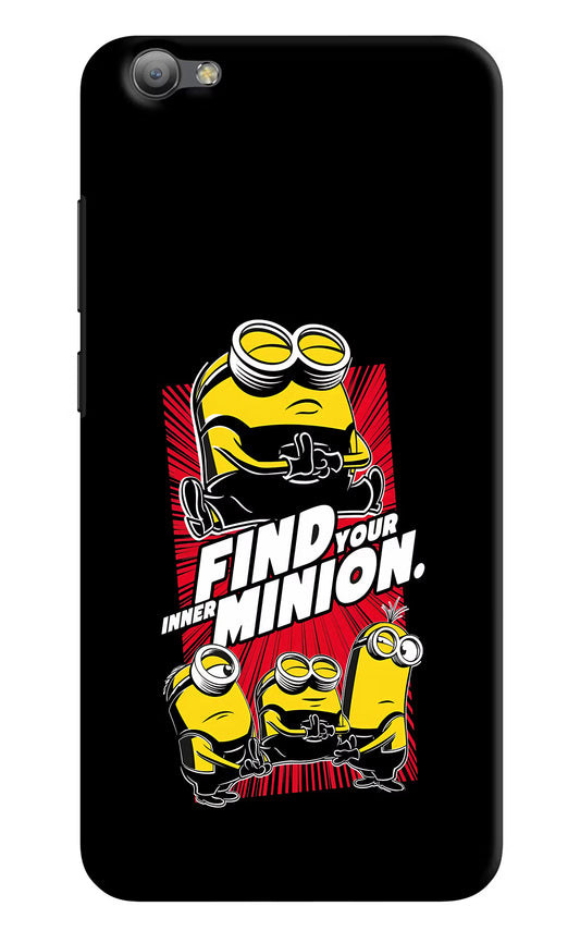Find your inner Minion Vivo V5/V5s Hard Case Back Cover by Casekaro