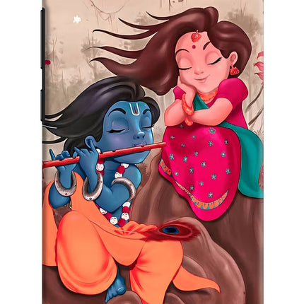 Radhe Krishna Vivo V5/V5s Hard Case Back Cover by Casekaro