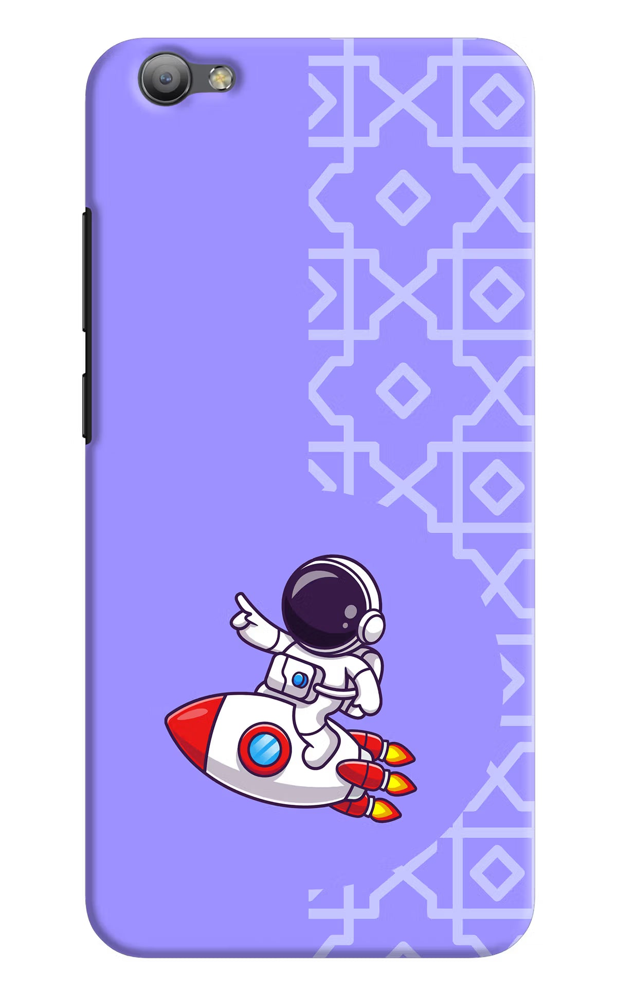 Cute Astronaut Vivo V5/V5s Hard Case Back Cover by Casekaro