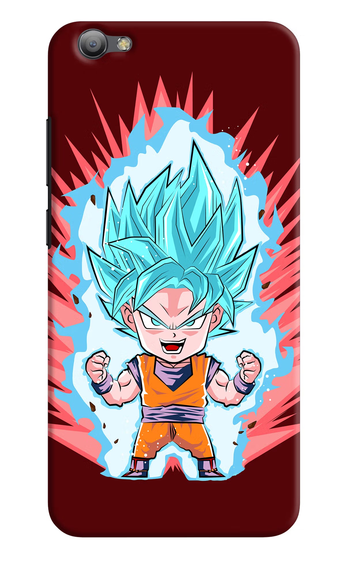 Goku Little Vivo V5/V5s Hard Case Back Cover by Casekaro