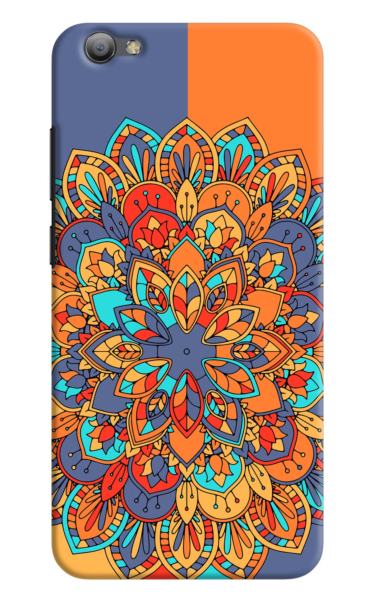 Color Mandala Vivo V5/V5s Hard Case Back Cover by Casekaro