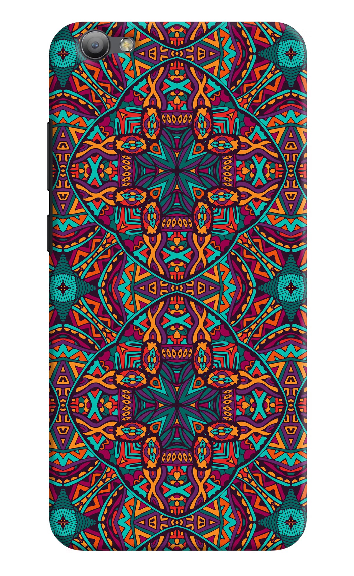 Colour Mandala Vivo V5/V5s Hard Case Back Cover by Casekaro