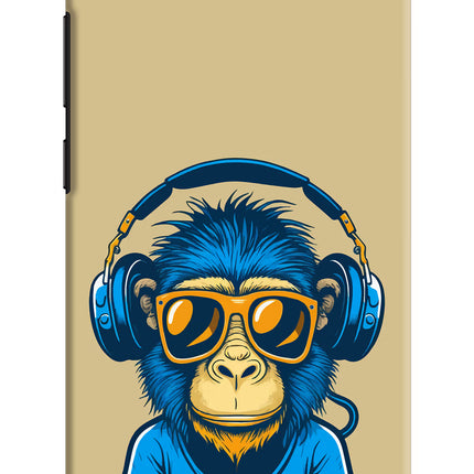 Monkey Headphone Vivo V5/V5s Hard Case Back Cover by Casekaro