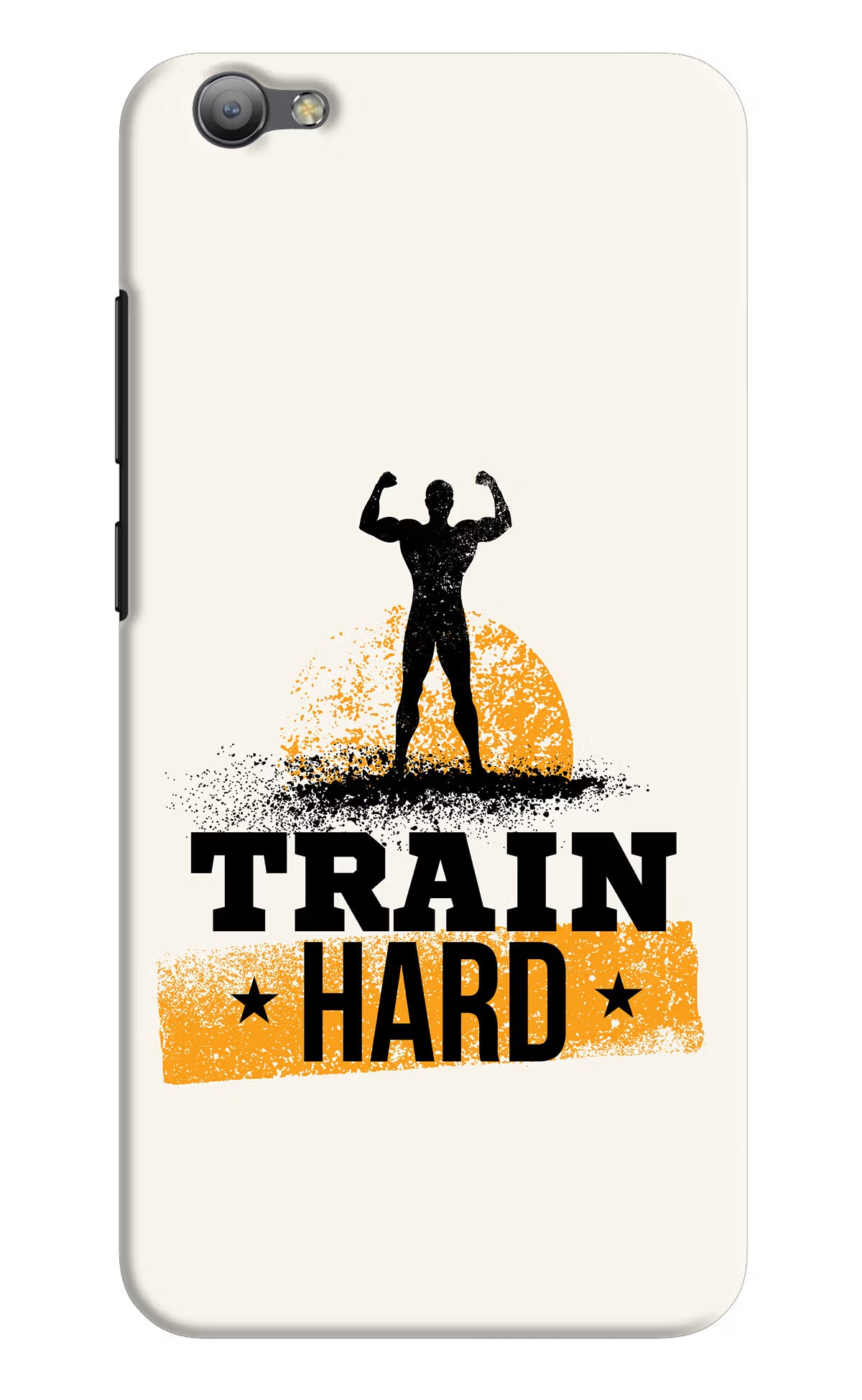 Train Hard Vivo V5/V5s Hard Case Back Cover by Casekaro