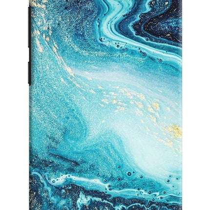 Blue Glitter Marble Vivo V5/V5s Hard Case Back Cover by Casekaro