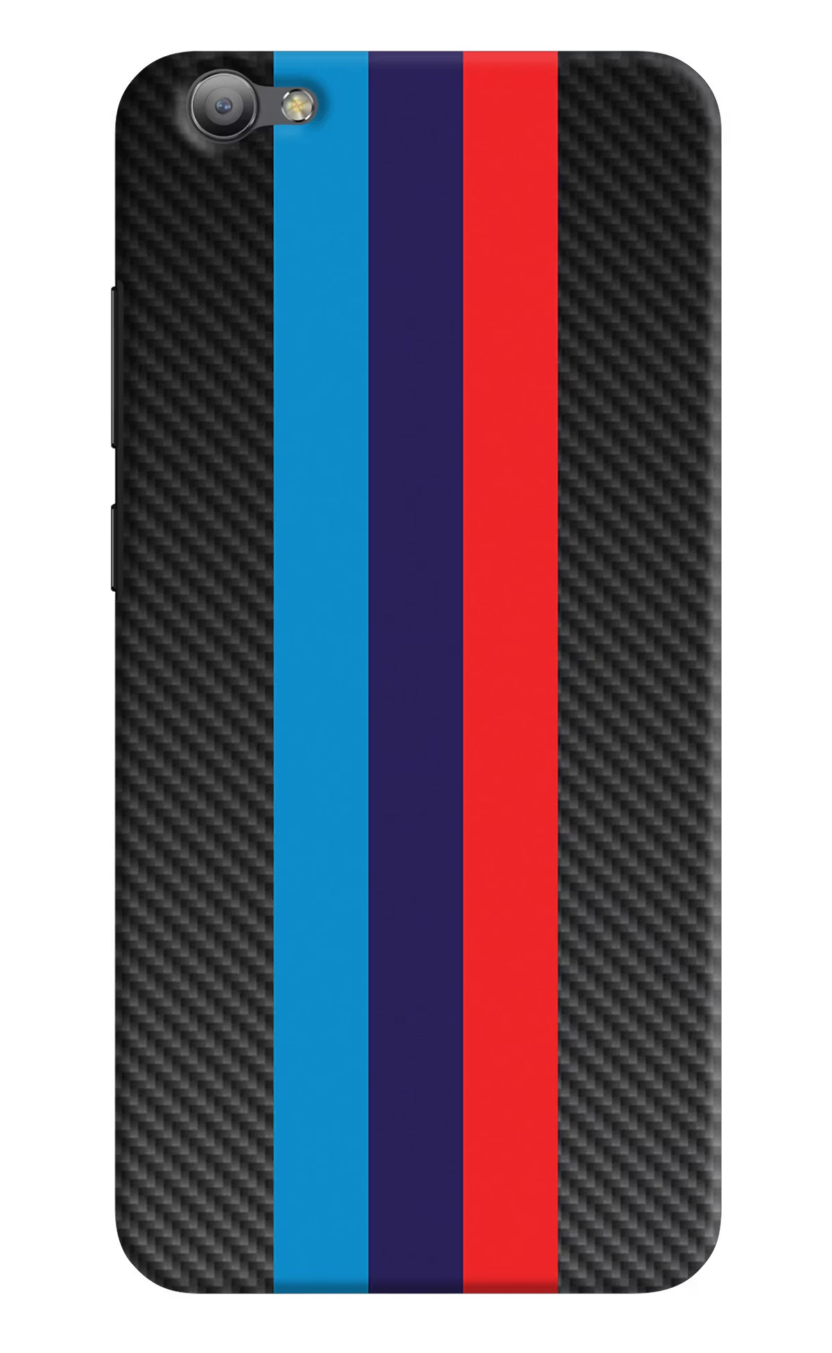 BMW Stripes Pattern Vivo V5/V5s Hard Case Back Cover by Casekaro