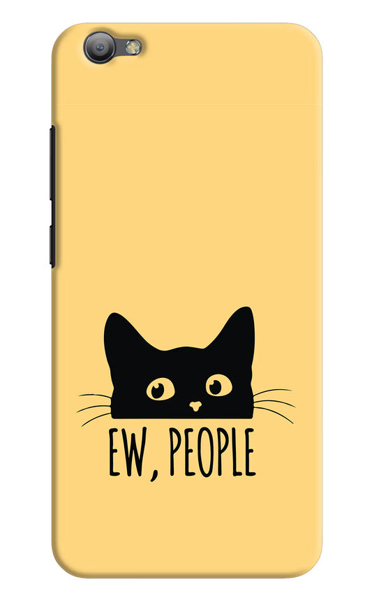 Ew People Catitude Vivo V5/V5s Hard Case Back Cover by Casekaro