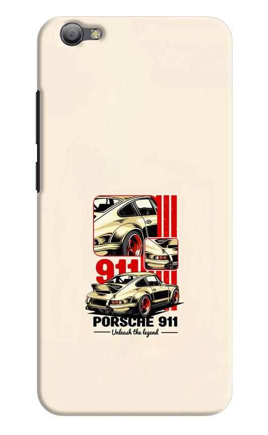 Classic Porsche 911 Vivo V5/V5s Hard Case Back Cover by Casekaro