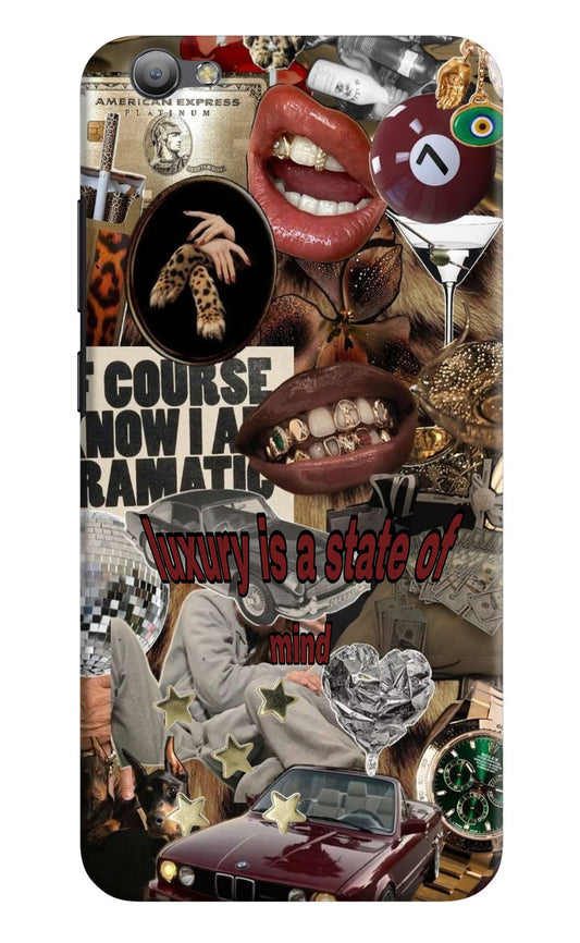 Luxury Vivo V5/V5s Hard Case Back Cover by Casekaro