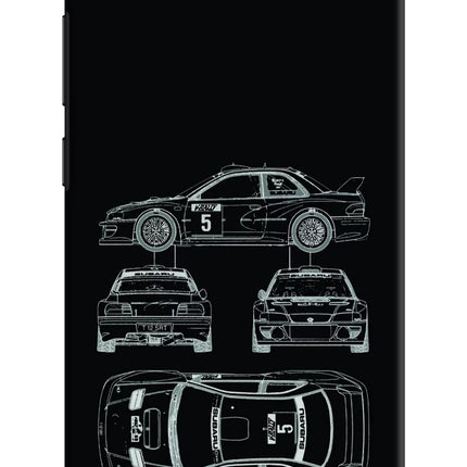 WRC'99 Vivo V5/V5s Hard Case Back Cover by Casekaro