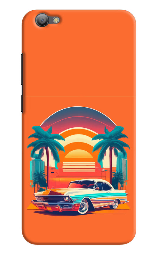 Palm Drive 80s Vivo V5/V5s Hard Case Back Cover by Casekaro