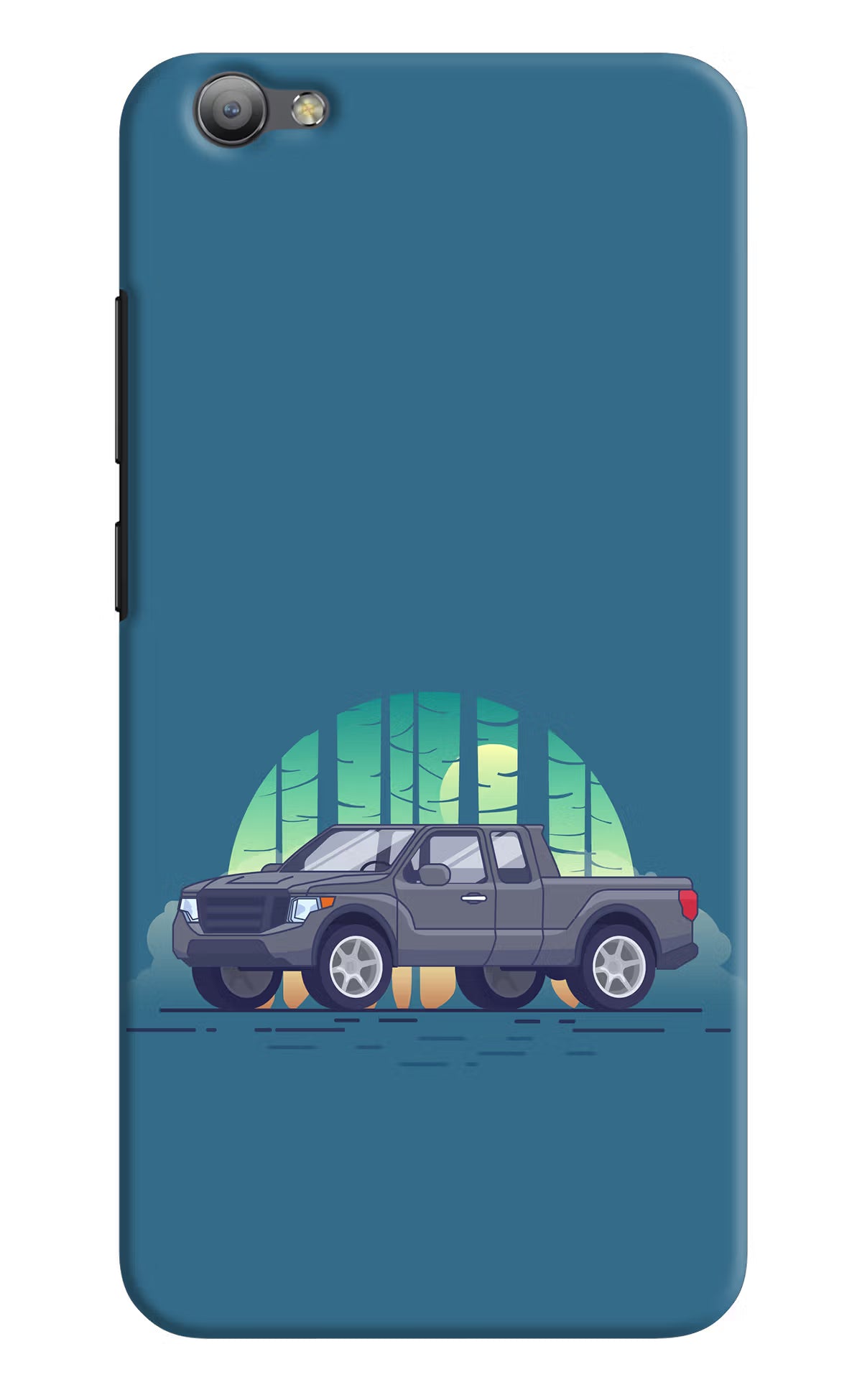 Retro Garage Vibe Vivo V5/V5s Hard Case Back Cover by Casekaro