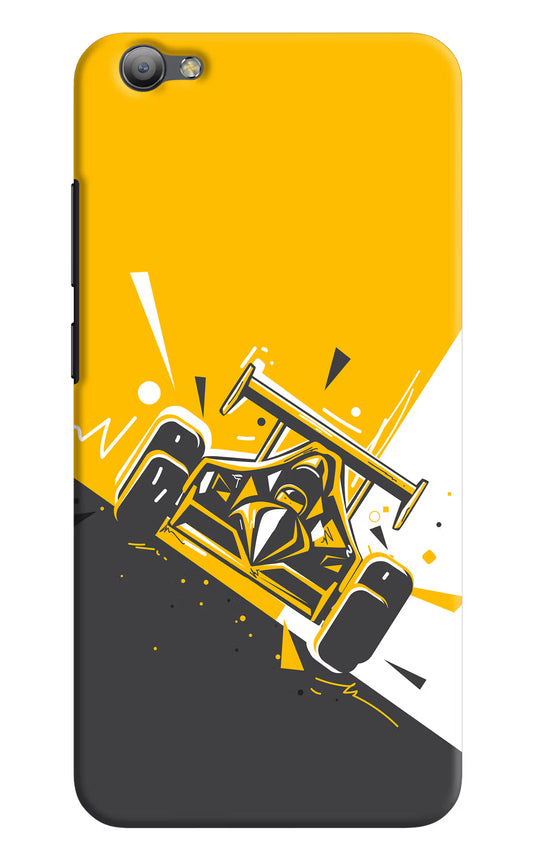 Track King Vivo V5/V5s Hard Case Back Cover by Casekaro