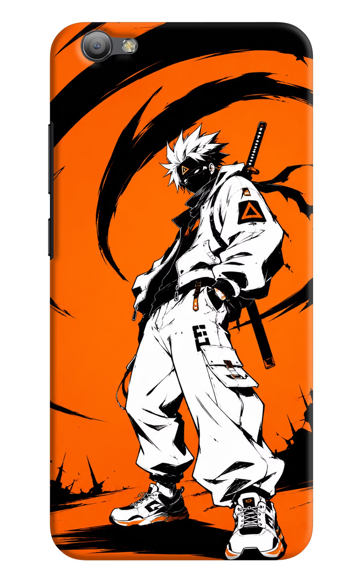 Street Samurai  Vivo V5/V5s Hard Case Back Cover by Casekaro