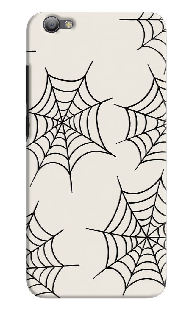 Spider Web Vivo V5/V5s Hard Case Back Cover by Casekaro