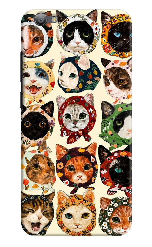 Cool Cat Vivo V5/V5s Hard Case Back Cover by Casekaro