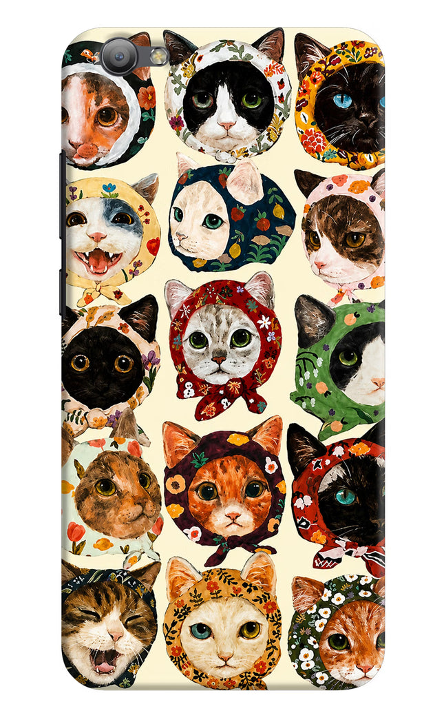 Cool Cat Vivo V5/V5s Hard Case Back Cover by Casekaro