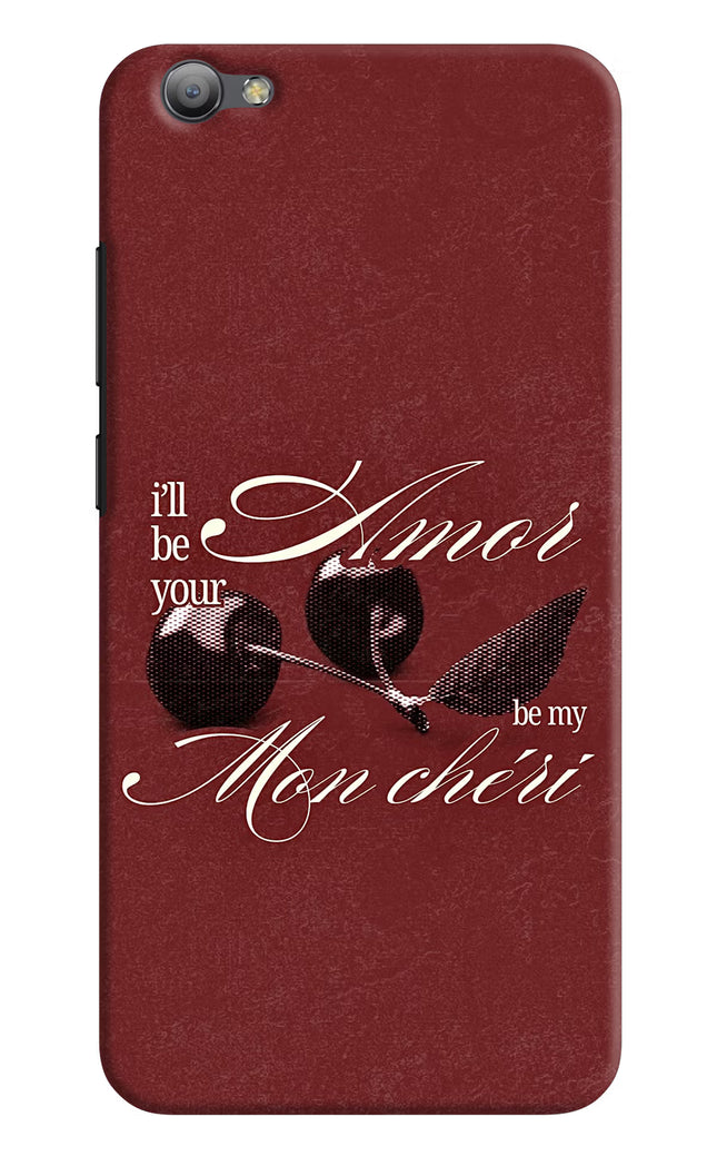 Velvet Cherry Vivo V5/V5s Hard Case Back Cover by Casekaro