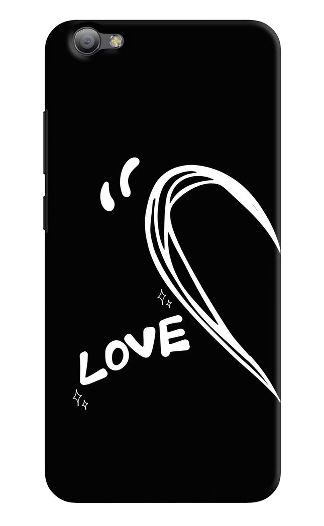 Love Line Vivo V5/V5s Hard Case Back Cover by Casekaro