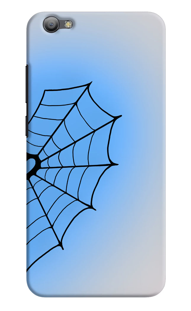 Blue Web Vivo V5/V5s Hard Case Back Cover by Casekaro