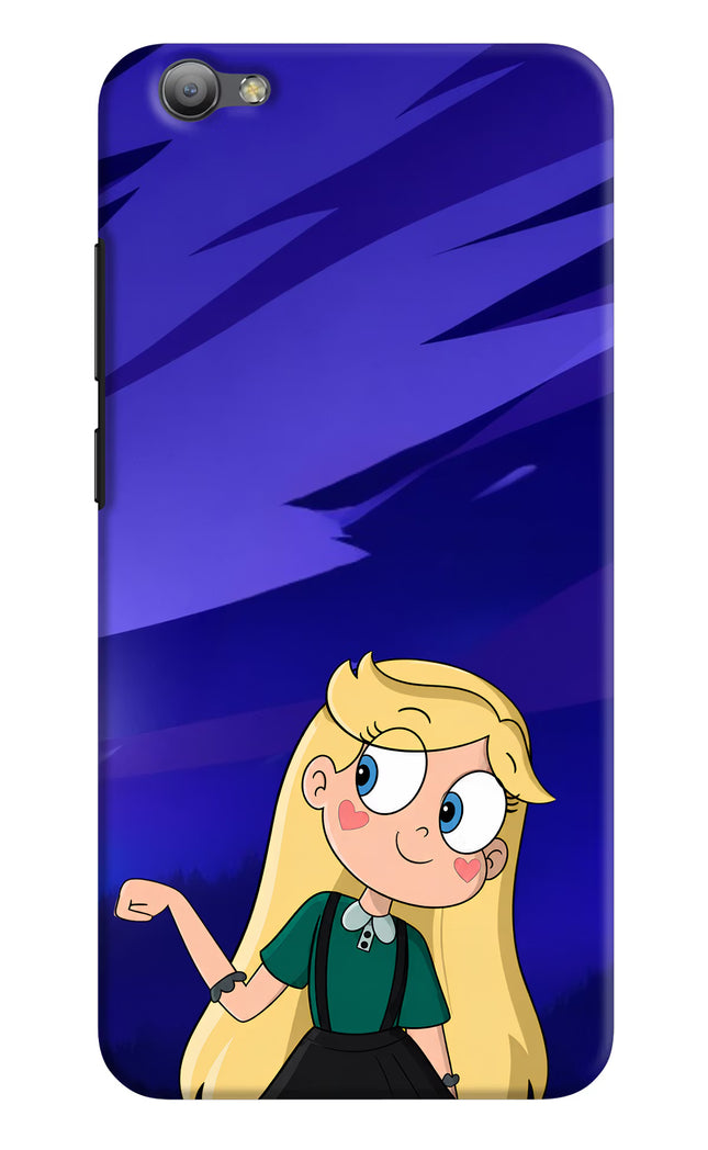 Star Glow Vivo V5/V5s Hard Case Back Cover by Casekaro
