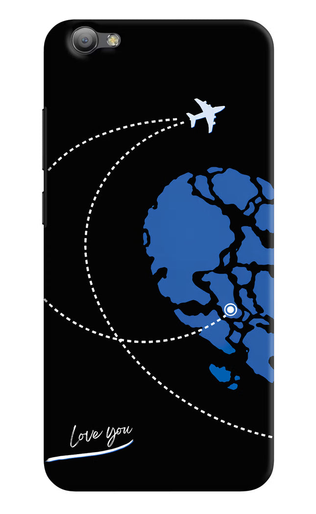 Love Orbit Vivo V5/V5s Hard Case Back Cover by Casekaro