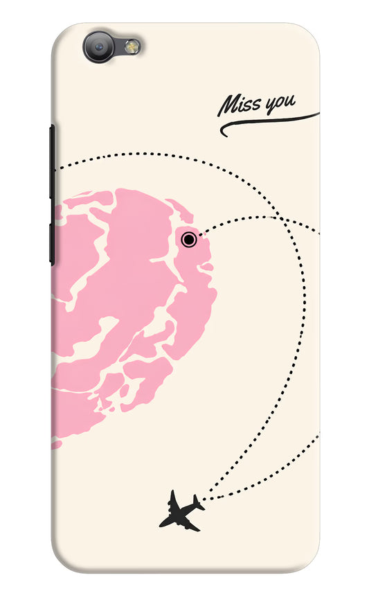 Miss Orbit Vivo V5/V5s Hard Case Back Cover by Casekaro