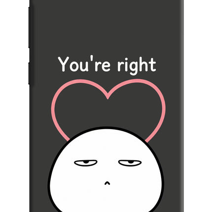 You're Right Vivo V5/V5s Hard Case Back Cover by Casekaro