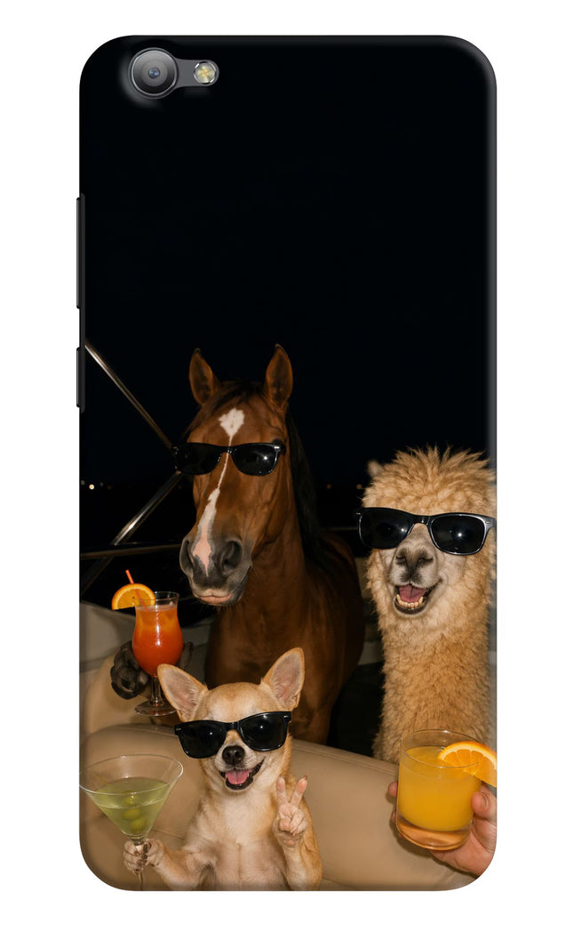 Party Squad Vivo V5/V5s Hard Case Back Cover by Casekaro