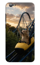 Rollercoaster Dog Vivo V5/V5s Hard Case Back Cover by Casekaro