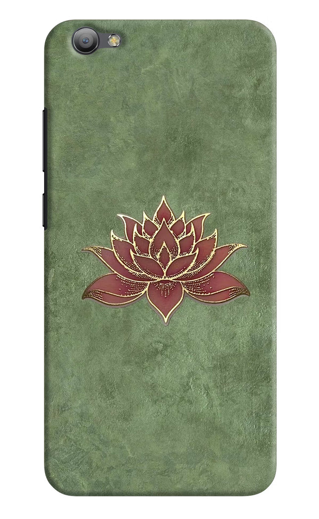 Lotus Grace Vivo V5/V5s Hard Case Back Cover by Casekaro